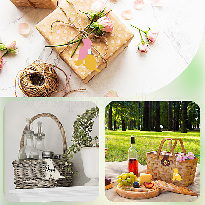 Незаконченный комплект деревянных больших подвесок WOOD-WH20014-003D-1