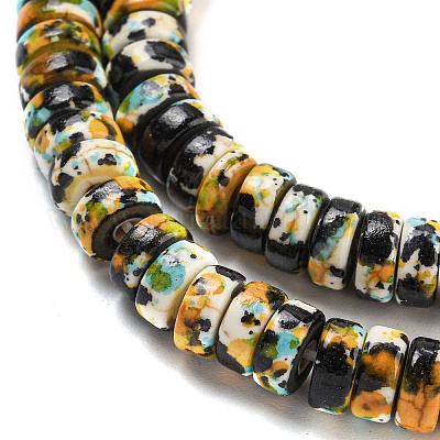 Синтетические бирюзовые бусины G-H060-02B-11-1