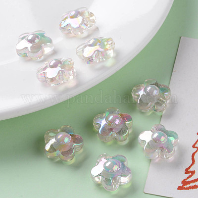 Прозрачные акриловые бусины TACR-S152-09B-06-1