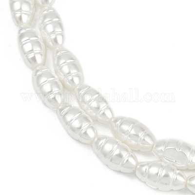 Гальванические оболочки жемчужные бусы пряди BSHE-Z009-12-1