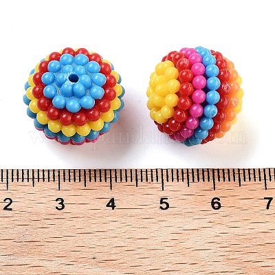 Пластиковые бусины abs&nbsp;KY-U002-01C-1