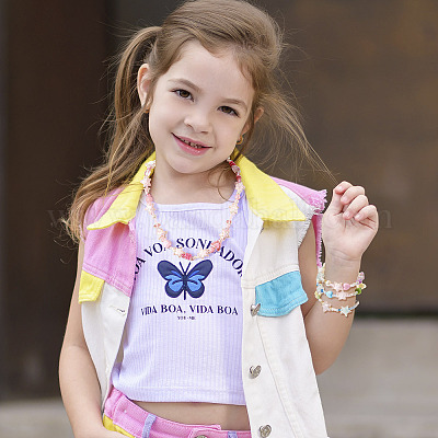 120шт 15 стиля прозрачные акриловые бусины TACR-TA0006-04-1