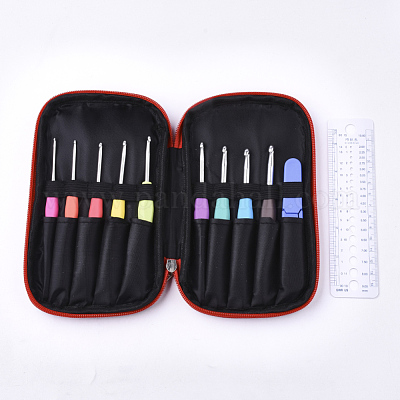 Wholesale PandaHall 15pcs Crochet Hook Needles Sets 