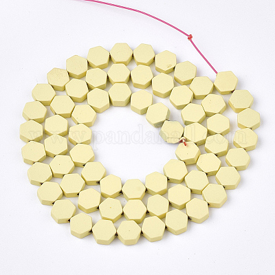 Окрашенного распылением немагнитных синтетических нитей гематита бусы G-T116-03B-02-1