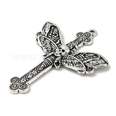 Тибетский сплав стиля большие кулоны TIBE-P002-04AS-1