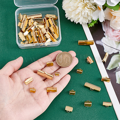 60 шт. 6 стиля 304 нержавеющая сталь ленточный обжимной наконечник STAS-UN0063-91G-1