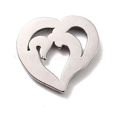 Подвески-кабошоны из нержавеющей стали 304 для эмали STAS-B024-33P-1