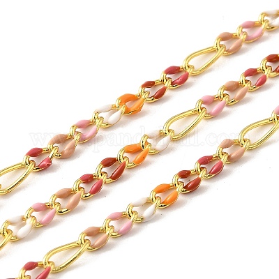 Латунь Figaro цепи CHC-F020-12G-10-1