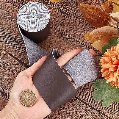 Плоский шнур из микрофибры из искусственной кожи&nbsp;LC-WH0006-07D-03-1