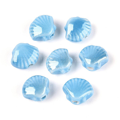 Фарфоровые бусины ручной работы PORC-Q002-01H-01-1