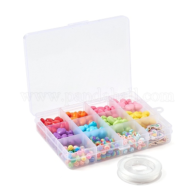 Wholesale DIY Cute Colorful Beads Bracelet Making Kits 