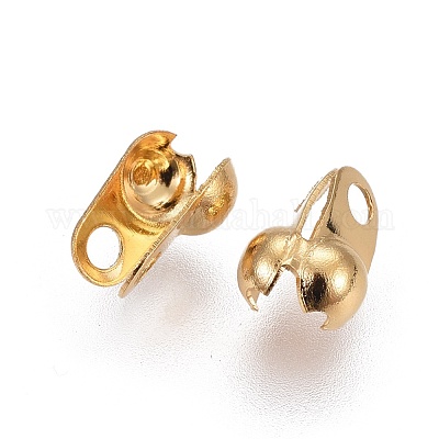 Наконечники бусин из нержавеющей стали 304 X-STAS-I100-45G-1