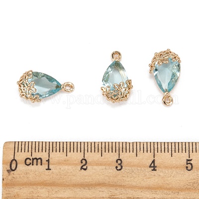 Прозрачные стеклянные подвески X-GLAA-T007-05C-1