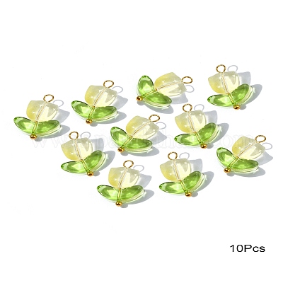 Подвески лэмпворк ручной работы PALLOY-YW028-01-1