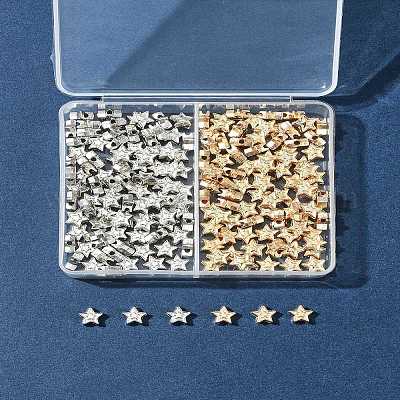 250шт 2 цвета пластиковые бусины ccb&nbsp;CCB-FS0001-10-1