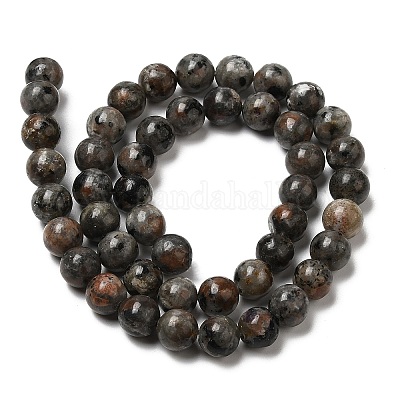 Натуральный флуоресцентный сиенитовый камень (светящийся в ультрафиолетовом свете) бусины нити G-K340-A05-03-1