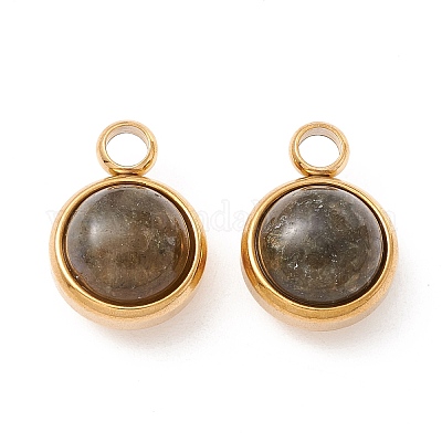 Природные лабрадоритные прелести G-K325-01G-04-1