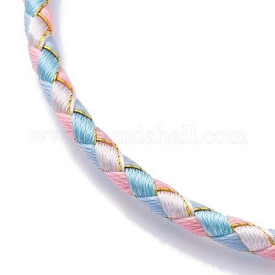 Изготовление плетеных браслетов из полиэфирного шнура MAK-Z003-01P-02-1