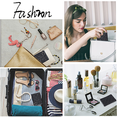 Сумки из искусственной кожи с ромбическим узором на молнии ABAG-WH0040-12B-09-1