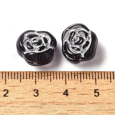 Прозрачные бусины лэмпворк LAMP-P065-01A-07-1