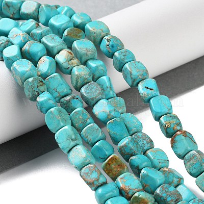 Крашеные бусы из натуральной императорской яшмы G-U011-A01-01-1