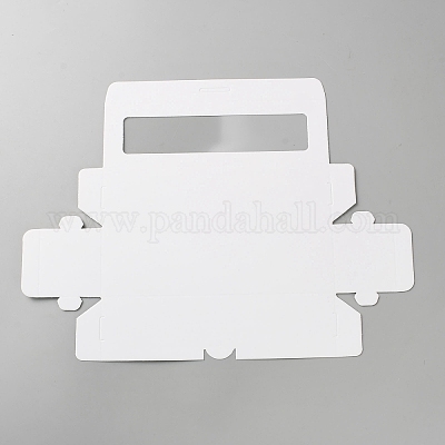 Бумага с коробкой из ПВХ для кейк-попсов CON-WH0112-002A-1