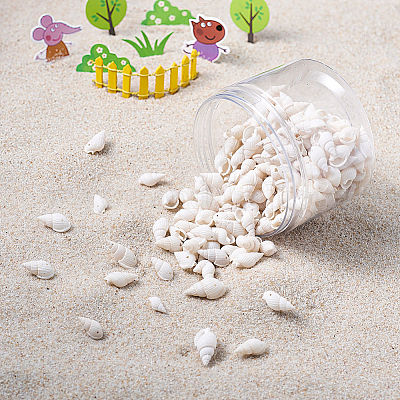 Натуральные бусины из ракушек-трубочек BSHE-KS0001-01-1