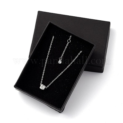 Комплекты ожерелий и браслетов с кубическим цирконием с микропаве SJEW-JS01116-01-1