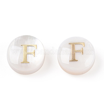 Бусины из натуральных пресноводных ракушек SHEL-N036-01F-1