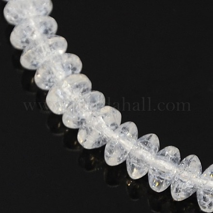 Synthetic Crackle Quartz Crystal Beads Strands X-G-F088-C-01-1