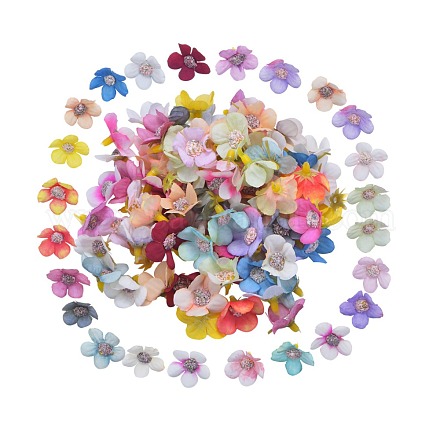 104 pieza flor de seda de 26 colores FIND-SZ0001-011-1