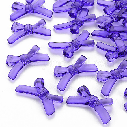 Прозрачные акриловые бусины X-TACR-S154-55B-936-1