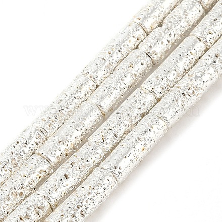 Гальванические нити из синтетических немагнитных гематитовых бусин G-U003-17D-1