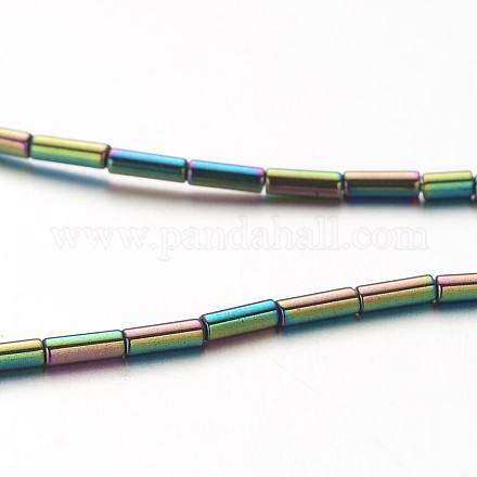 Electroplate Non-magnetic Synthetic Hematite Bead Strands G-F300-37A-02-1