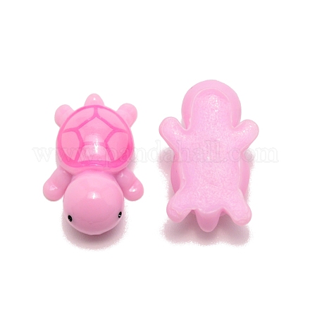 Мини-черепаховые украшения из смолы RESI-WH0015-19B-03-1