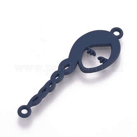 Spray Painted Eco-Friendly Alloy Links PALLOY-T039-04C-NF-1