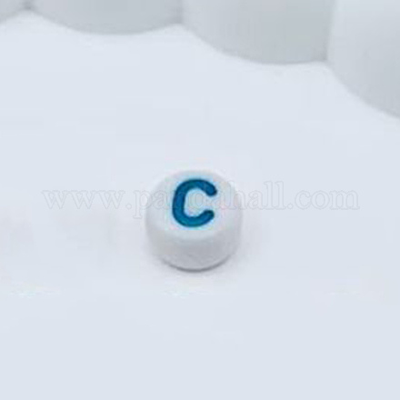 Непрозрачные акриловые бусины&nbsp;OACR-H034-47B-1