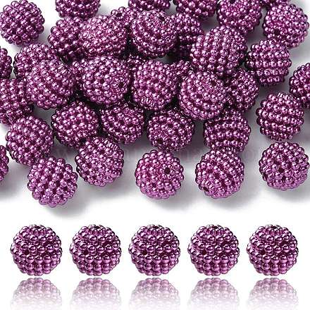 Perles acryliques de perles d'imitation OACR-FS0001-45G-1