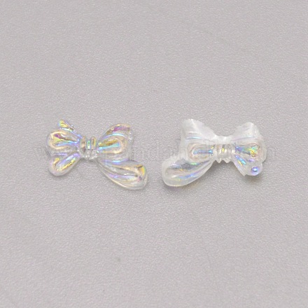 Смола 3d бантом нейл арт кабошоны украшения MRMJ-WH0073-72-1