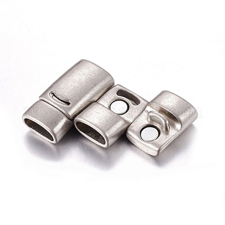 Alloy Magnetic Clasps PALLOY-E221-2-NF-1