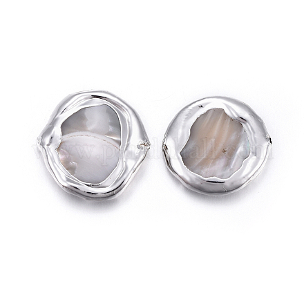 Perles de coquille BSHE-F008-17S-1