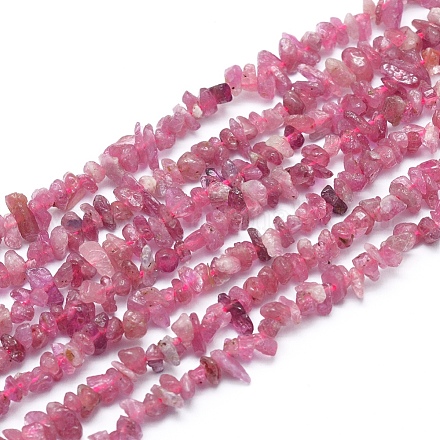 Chapelets de perles en tourmaline naturelle G-L550B-01-1