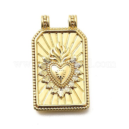 Подвески прямоугольника латуни KK-S508-03E-G-1