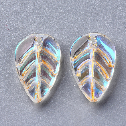 Прозрачные стеклянные подвески&nbsp;LS-GLAA-S054-002C-01-1