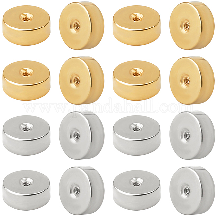 60 шт. 2-х цветные ушные гайки из нержавеющей стали 304 STAS-BBC0005-15-1