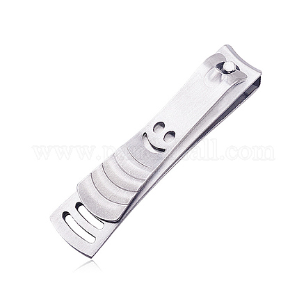 ステンレススチールネイルクリッパー  爪と爪のための  ステンレス鋼色  8x2cm MRMJ-R052-29-1