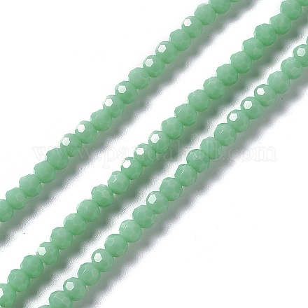 Fili di perle di vetro sfaccettate (32 sfaccettatura). EGLA-J042-36A-06-1