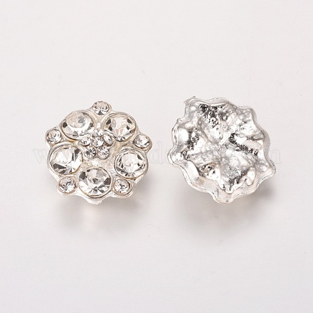 Сплав горный хрусталь кабошоны RGLA-WH0004-31-1