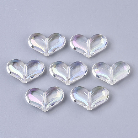 Perles en acrylique transparente X-PACR-R246-036-1