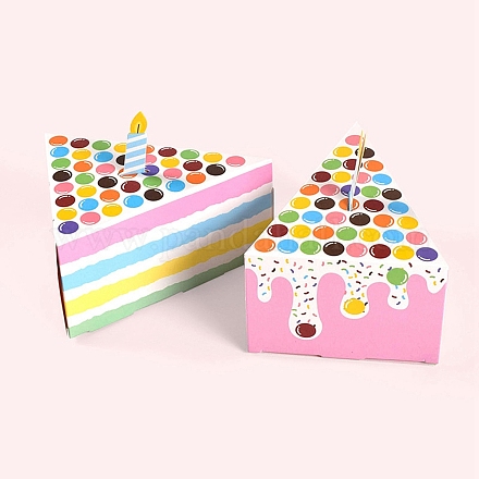Scatole di caramelle di carta per torte trangle PW-WG66127-01-1